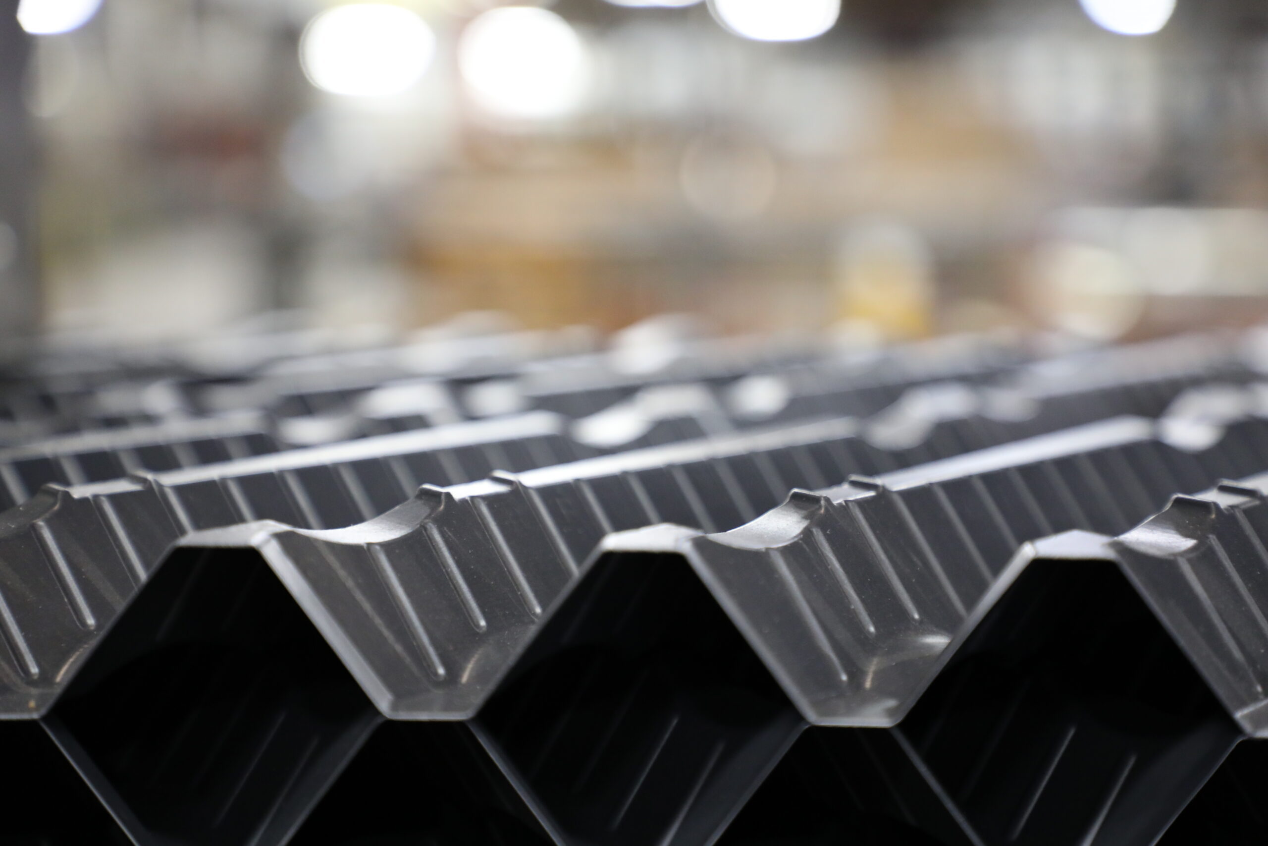 an image showing a close up of the CF1200 cross fluted film fill from Brentwood Industries