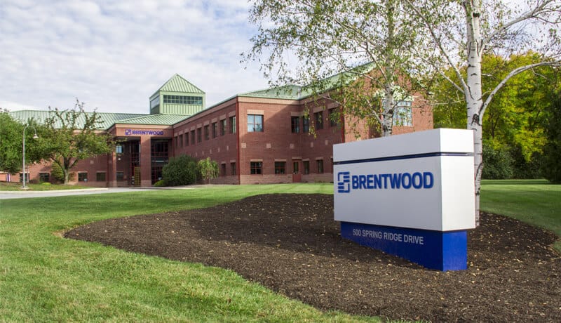 una imagen de la sede de Brentwood Industries